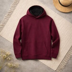 Men's Burgundy Hoodie